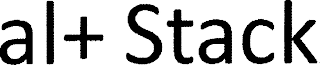 AL+ STACK logo