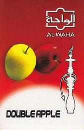 AL-WAHA DOUBLE APPLE logo