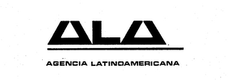 ALA AGENCIA LATINOAMERICANA logo
