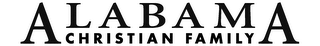 ALABAMA CHRISTIAN FAMILY logo