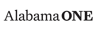 ALABAMA ONE logo