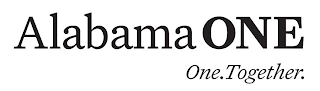 ALABAMA ONE ONE.TOGETHER. logo
