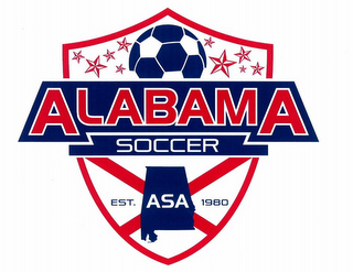 ALABAMA SOCCER, ASA EST. 1980 logo
