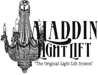 ALADDIN LIGHT LIFT "THE ORIGINAL LIGHT LIFT SYSTEM" logo