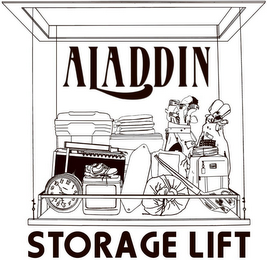 ALADDIN STORAGE LIFT logo