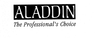 ALADDIN THE PROFESSIONAL'S CHOICE logo