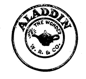 ALADDIN THE WONDER W. R. & CO. logo