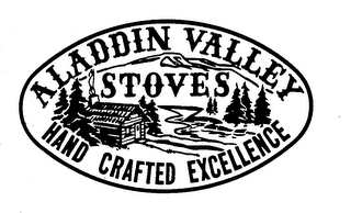 ALADDIN VALLEY STOVES HAND CRAFTED EXCELLENCE logo