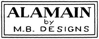 ALAMAIN BY M.B. DESIGNS logo