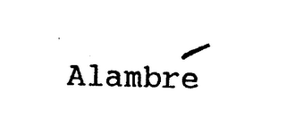 ALAMBRE logo