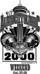 ALAMOCITY CLASSIC 2000 WEEKEND OCT.27-29 WWW.ALAMOCITYCLASSIC.COM logo