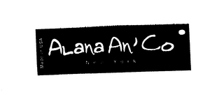 ALANA AN' CO NEW YORK logo