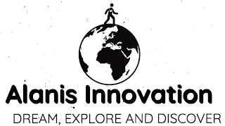 ALANIS INNOVATION DREAM, EXPLORE AND DISCOVER logo