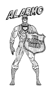 ALARMO THE SLOMIN'S SHIELD logo