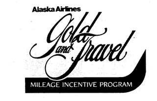ALASKA AIRLINES GOLD AND TRAVEL MILEAGE INCENTIVE PROGRAM logo
