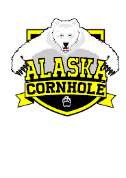 ALASKA CORNHOLE logo
