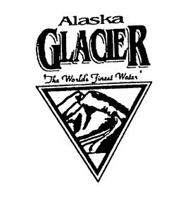ALASKA GLACIER "THE WORLD'S FINEST WATER" logo