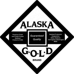 ALASKA GOLD BRAND logo