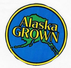 ALASKA GROWN logo