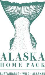 ALASKA HOME PACK · SUSTAINABLE · WILD -ALASKAN logo
