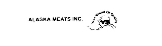 ALASKA MEATS INC. YOUR BRAND OF QUALITY logo