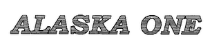 ALASKA ONE logo