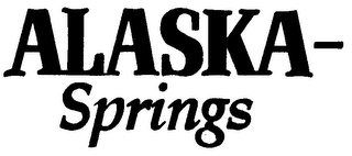 ALASKA SPRINGS logo