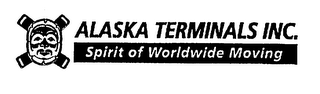 ALASKA TERMINALS INC. SPIRIT OF WORLDWIDE MOVING logo