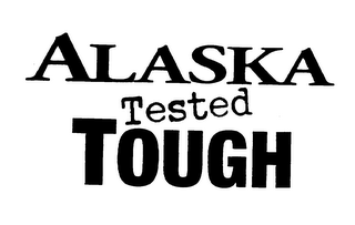 ALASKA TESTED TOUGH logo