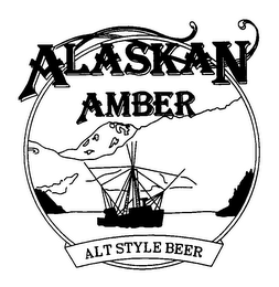 ALASKAN AMBER ALT STYLE BEER logo