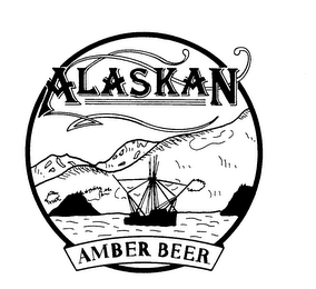ALASKAN AMBER BEER logo