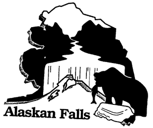 ALASKAN FALLS logo
