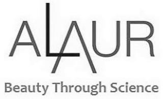 ALAUR BEAUTY THROUGH SCIENCE logo