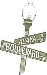 ALAYA AV 2700 N BOULEVARD 700 logo