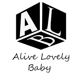 ALB ALIVE LOVELY BABY logo