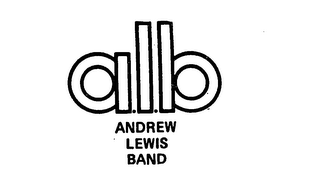A.L.B. ANDREW LEWIS BAND logo