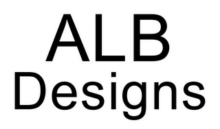 ALB DESIGNS logo