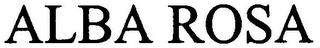 ALBA ROSA logo