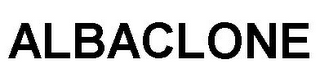 ALBACLONE logo