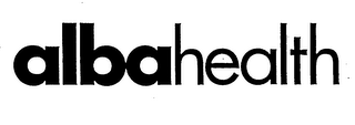 ALBAHEALTH logo