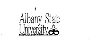 ALBANY STATE UNTVERSITY AS logo