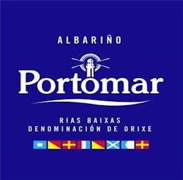ALBARIÑO PORTOMAR RIAS BAIXAS DENOMINACIÓN DE ORIXE logo