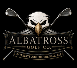 ALBATROSS GOLF CO. FAIRWAYS ARE FOR THE FEARLESS. I AM CREATING A GOLF APPAREL BUSINESS FOR CLOTHING, HATS, GLOVES, GOLF BAGS, TOWELS, AND MORE. THE INTENTION IS TO HAVE AN AGGRESSIVE DESIGNED ALBATROSS BIRD THAT LINKS TO GOLF REGARDING THE SCORING OF AN ALBATROSS IN GOLF. THE LOOK OF THE AGGRESSIVE BIRD WITH THE WHITE SKULL TYPE HEAD IS THE INTENTION TO TRADEMARK AS DIFFERENT DESIGNS AND LOGOS WILL INCORPORATE THIS BIRD BOTH MALE AND FEMALE. logo