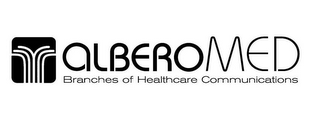 ALBEROMED BRANCHES OF HEALTHCARE COMMUNICATIONS logo