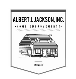 ALBERT J. JACKSON, INC. ·HOME IMPROVEMENTS· MHIC 349 logo
