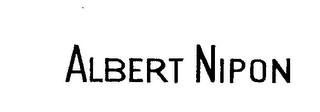 ALBERT NIPON logo