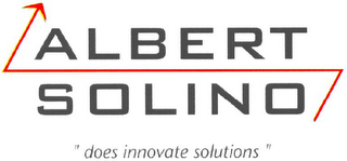 ALBERT SOLINO "DOES INNOVATE SOLUTIONS" logo