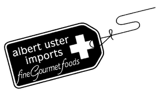 ALBERT USTER IMPORTS FINE GOURMET FOODS logo