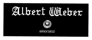 ALBERT WEBER SINCE 1852 logo