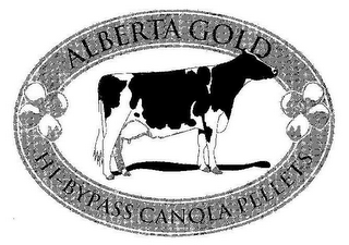 ALBERTA GOLD HI-BYPASS CANOLA PELLETS logo